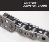 satın al 125mm 100mm kova asansör zinciri bağlantısı Büyük boyutlu taşıyıcı zincirleri korozyona karşı online manufacture