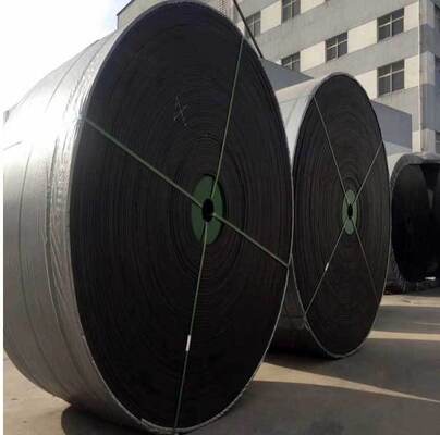 satın al Çimento Siyah Çelik Kablo Taşıyıcı Kemerleri 700mm Genişlik online manufacture