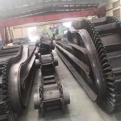 satın al Büyük eğimli nakliye için siyah dalgalanmış yan duvar taşıyıcı kemeri online manufacture