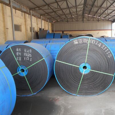 satın al ST630 Özel Taşıyıcı Kemeri 8000mm Uzunluk Yüksek Sıcaklığa Dirençli Metalürji için EPDM Kauçuk Kaplama ile online manufacture