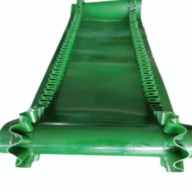 satın al Yüksek açı taşımacılığı için 1200 mm bant genişliği olan yeşil 2 Ply Eğili Taşıyıcı Kemeri online manufacture