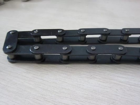 Küçük Makaralı Şanzıman Tahrik Zinciri Karbürizasyon Çift Adımlı Konveyör Makaralı Zincir
